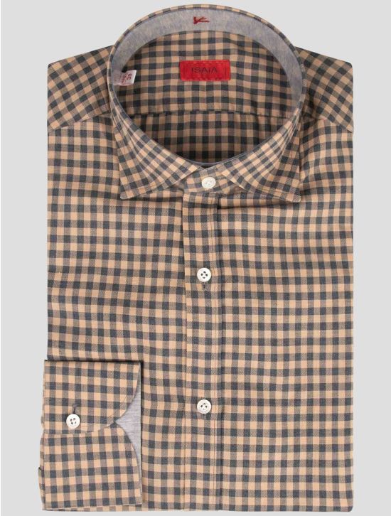 Isaia Isaia Multicolor Cotton Shirt Multicolor 000