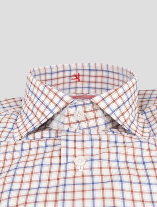 Isaia Isaia Multicolor Cotton Shirt Multicolor 001