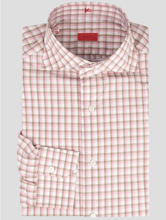 Isaia Isaia Multicolor Cotton Shirt Multicolor 000