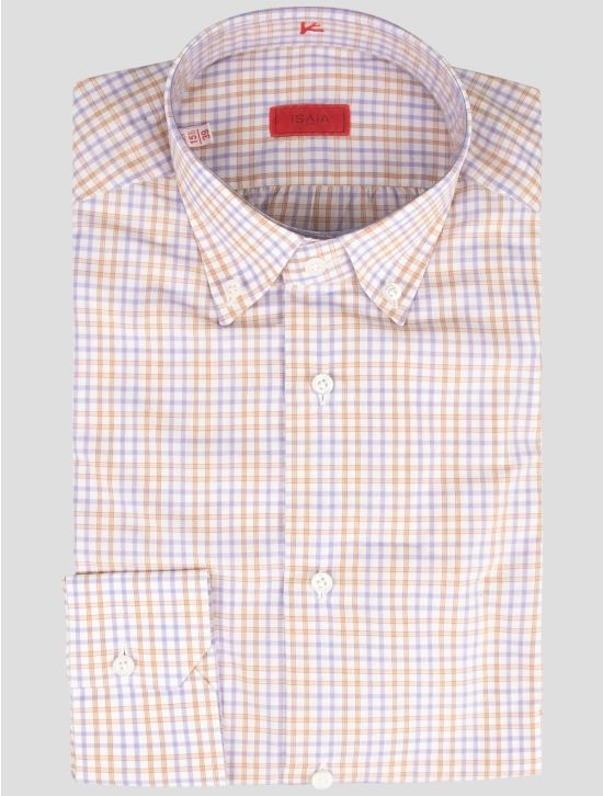 Isaia Isaia Multicolor Cotton Shirt Multicolor 000