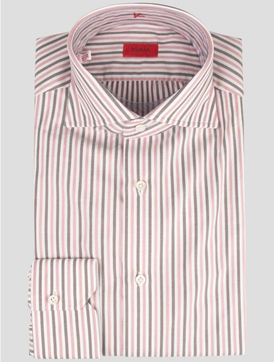 Isaia Isaia Multicolor Cotton Shirt Multicolor 000