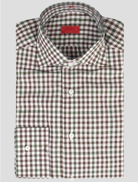 Isaia Isaia Multicolor Cotton Shirt Multicolor 000