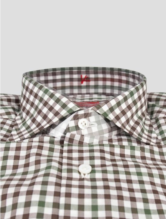 Isaia Isaia Multicolor Cotton Shirt Multicolor 001