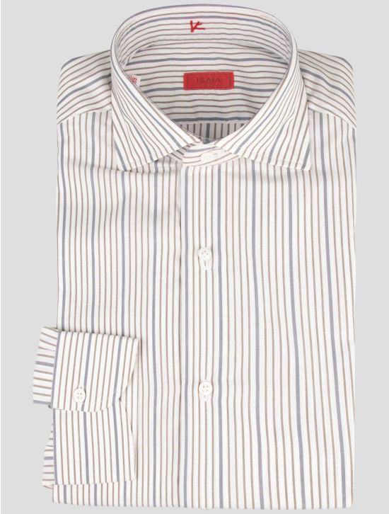 Isaia Isaia Multicolor Cotton Shirt Multicolor 000