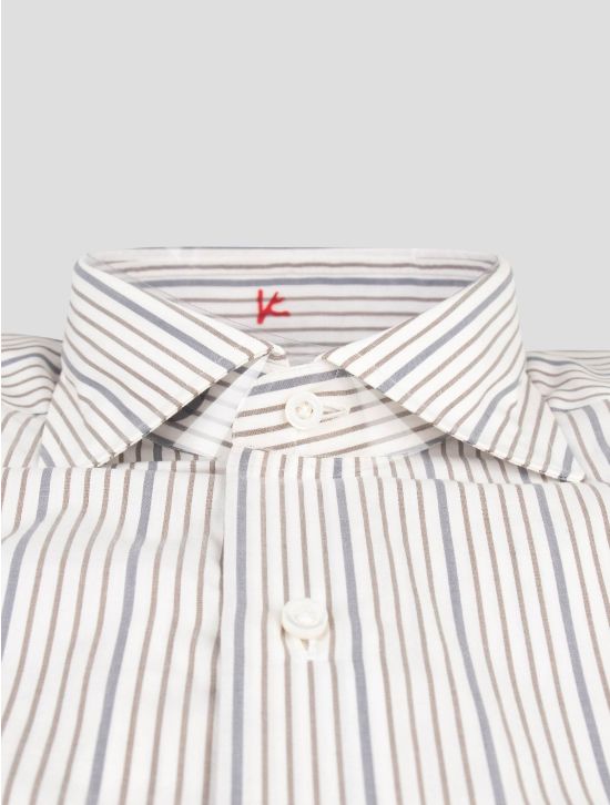 Isaia Isaia Multicolor Cotton Shirt Multicolor 001