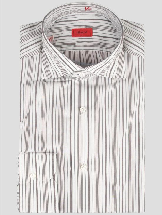 Isaia Isaia Multicolor Cotton Shirt Multicolor 000