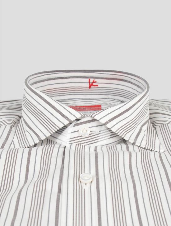 Isaia Isaia Multicolor Cotton Shirt Multicolor 001