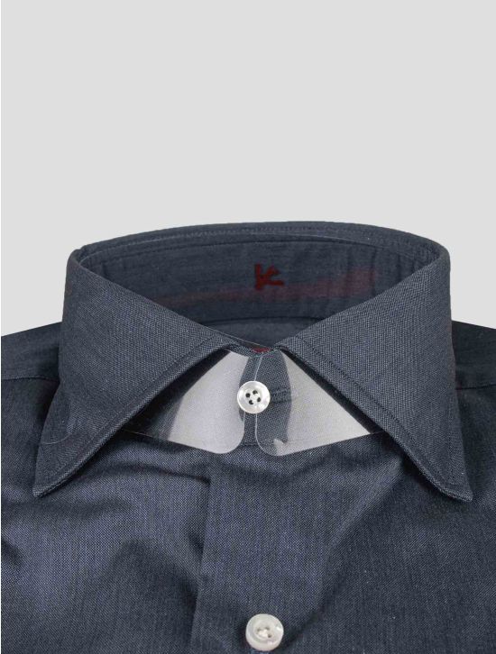 Isaia Isaia Blue Cotton Shirt Blue 001