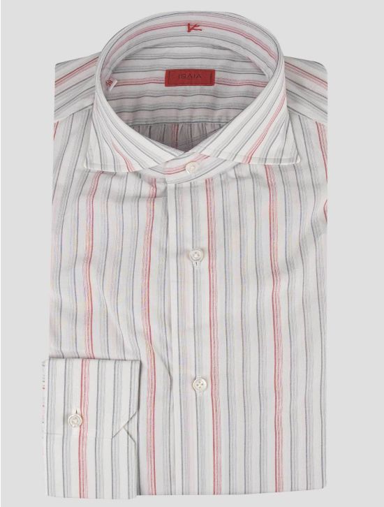 Isaia Isaia Multicolor Cotton Shirt Multicolor 000