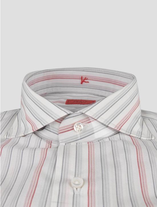 Isaia Isaia Multicolor Cotton Shirt Multicolor 001