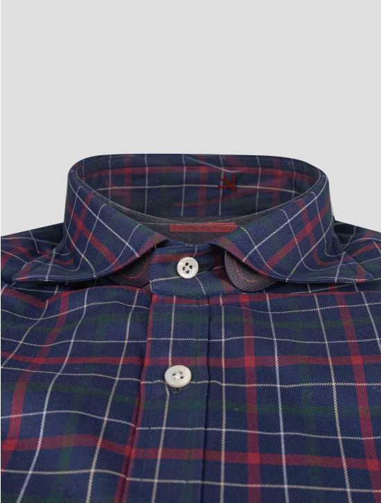 Isaia Isaia Multicolor Cotton Shirt Multicolor 001