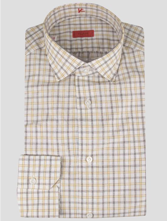 Isaia Isaia Multicolor Cotton Shirt Multicolor 000