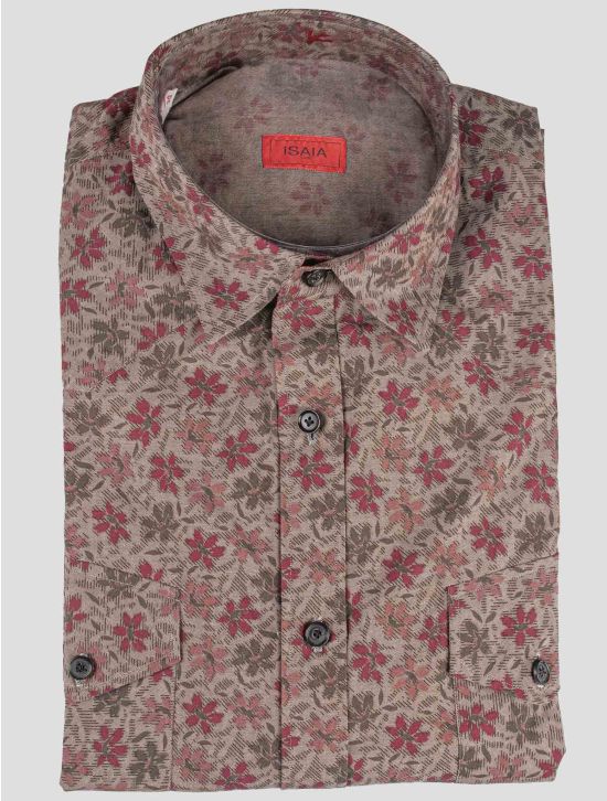 Isaia Isaia Multicolor Cotton Shirt Multicolor 000