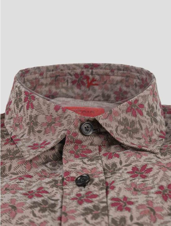 Isaia Isaia Multicolor Cotton Shirt Multicolor 001