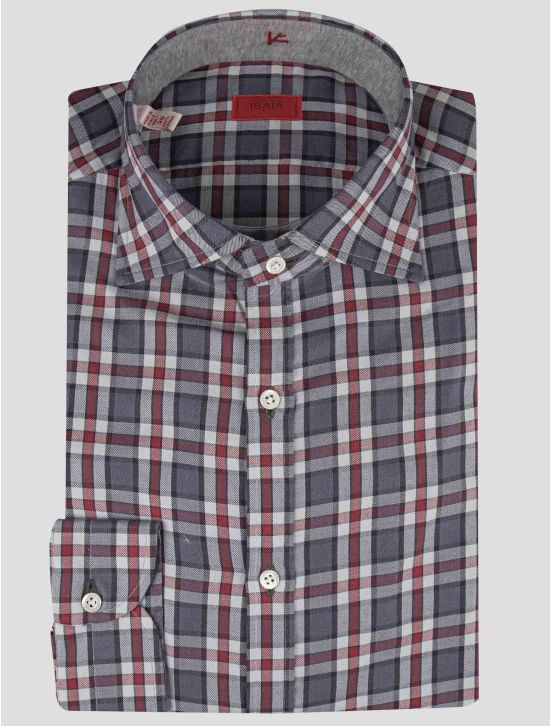 Isaia Isaia Multicolor Cotton Shirt Multicolor 000