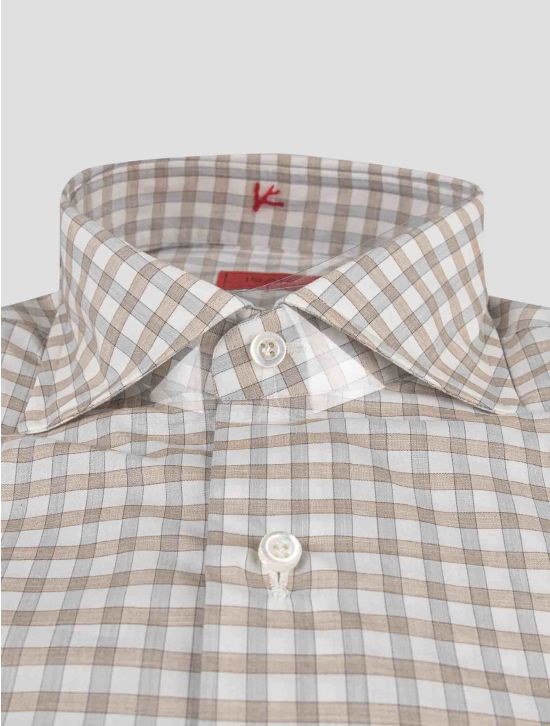 Isaia Isaia Multicolor Cotton Shirt Multicolor 001