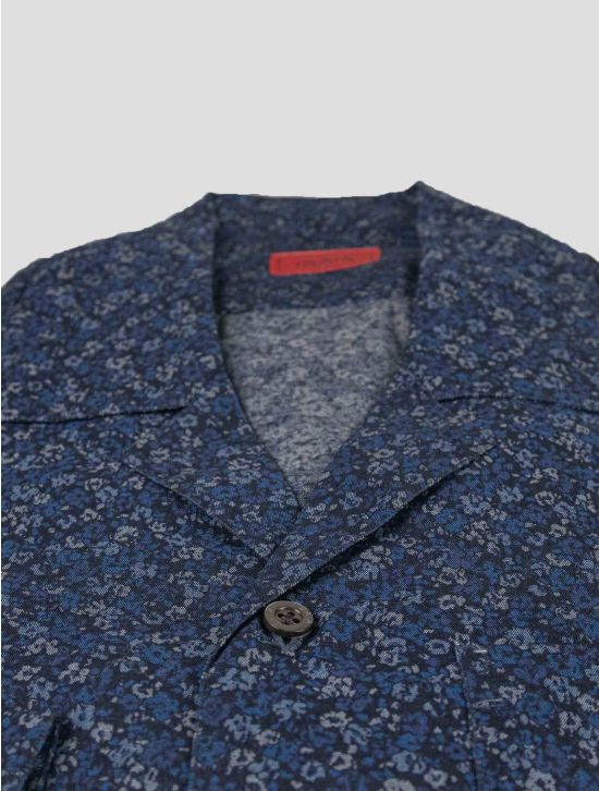 Isaia Isaia Blue Cotton Shirt Blue 001