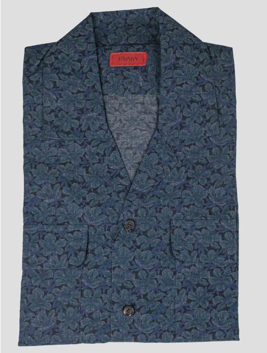 Isaia Isaia Multicolor Cotton Short Sleeve Shirt Multicolor 000