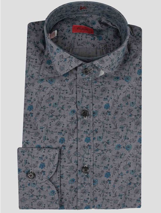 Isaia Isaia Multicolor Cotton Shirt Multicolor 000