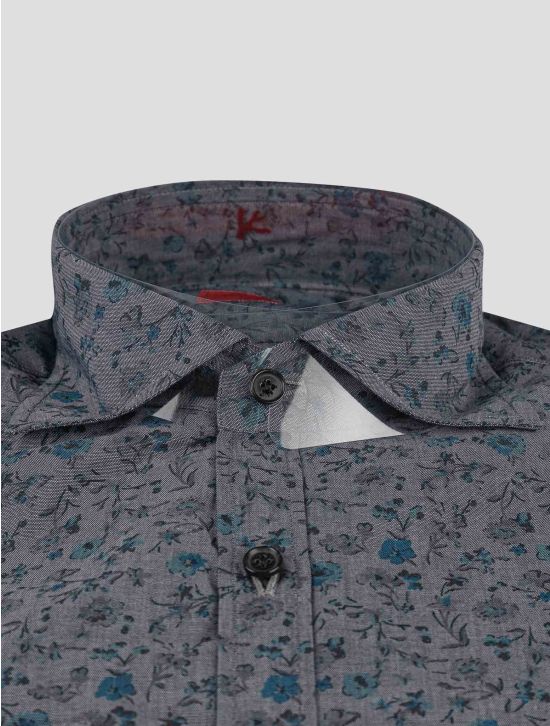 Isaia Isaia Multicolor Cotton Shirt Multicolor 001