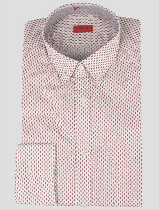 Isaia Isaia Multicolor Cotton Shirt Multicolor 000