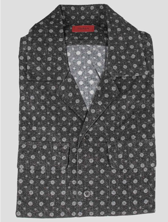 Isaia Isaia Gray Cotton Shirt Gray 000