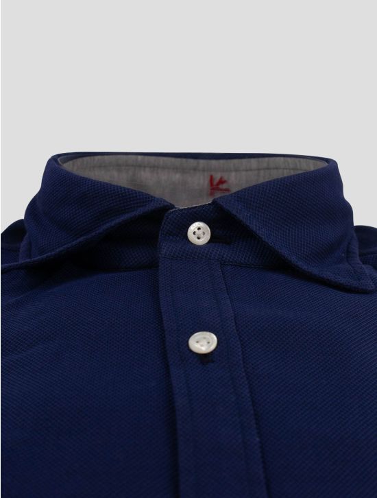 Isaia Isaia Blue Cotton Shirt Blue 001