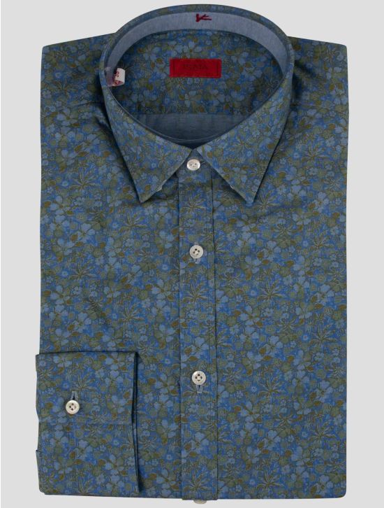 Isaia Isaia Multicolor Cotton Shirt Multicolor 000