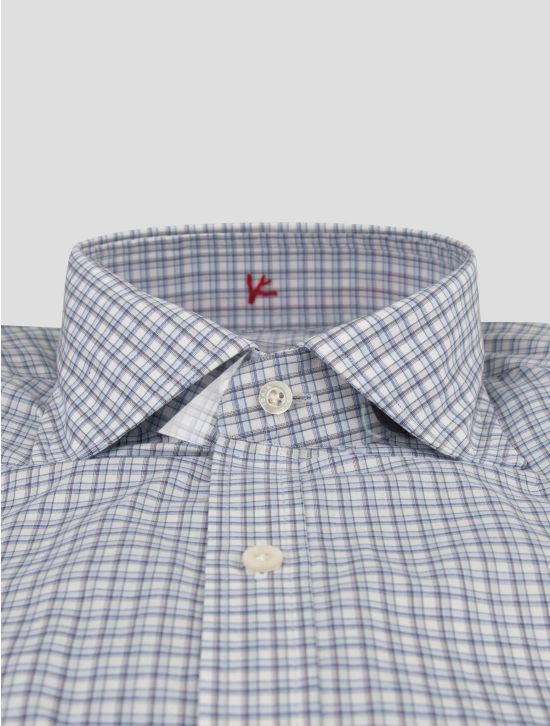 Isaia Isaia Multicolor Cotton Shirt Multicolor 001