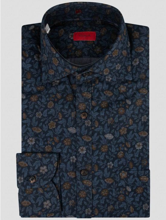 Isaia Isaia Multicolor Cotton Shirt Multicolor 000