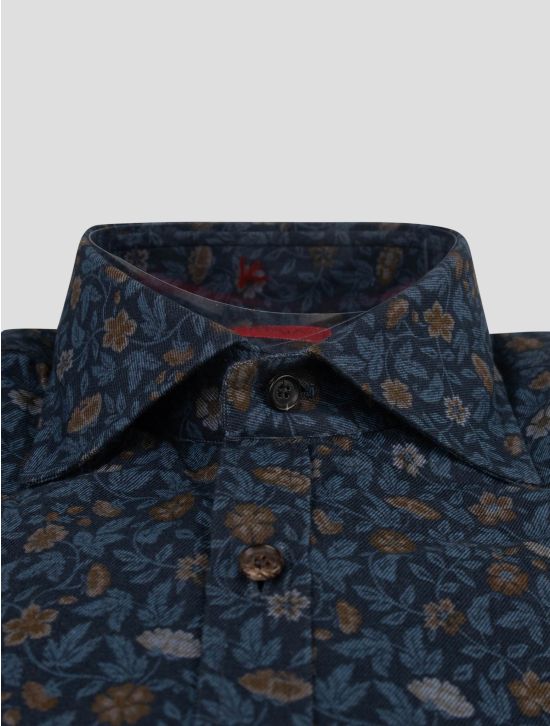 Isaia Isaia Multicolor Cotton Shirt Multicolor 001