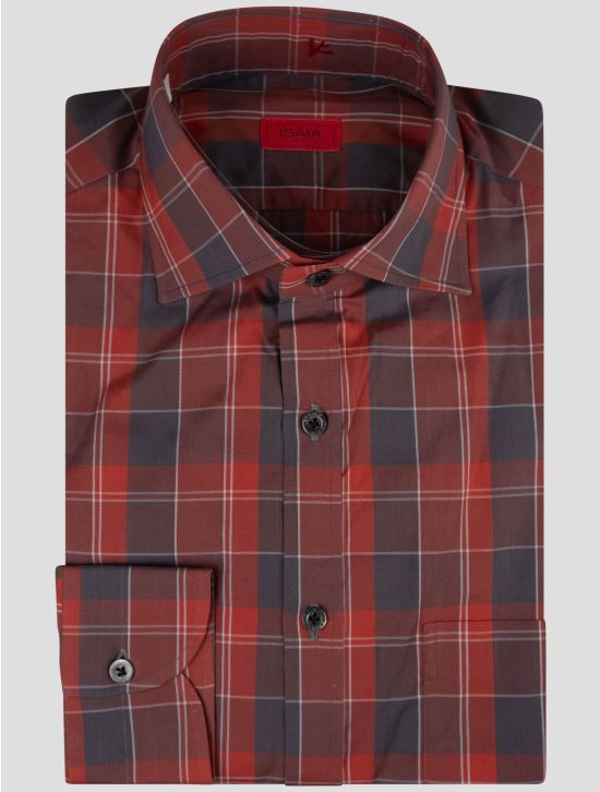 Isaia Isaia Multicolor Cotton Shirt Multicolor 000