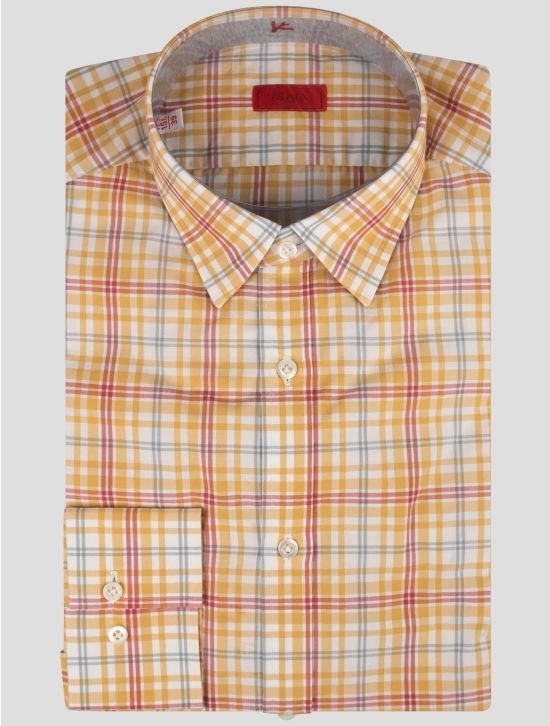 Isaia Isaia Multicolor Cotton Shirt Multicolor 000