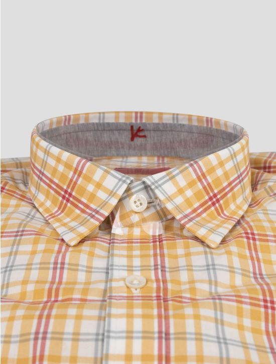 Isaia Isaia Multicolor Cotton Shirt Multicolor 001