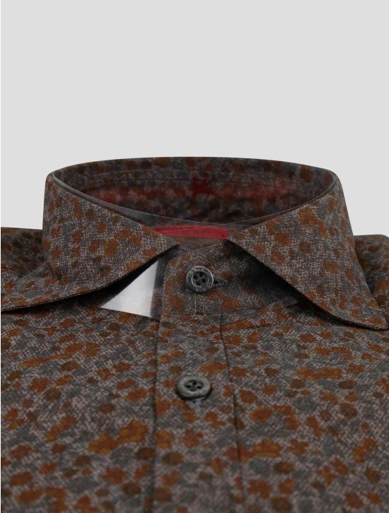 Isaia Isaia Multicolor Cotton Shirt Multicolor 001