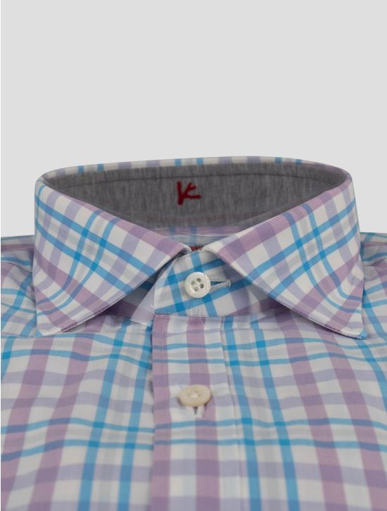 Isaia Isaia Multicolor Cotton Shirt Multicolor 001