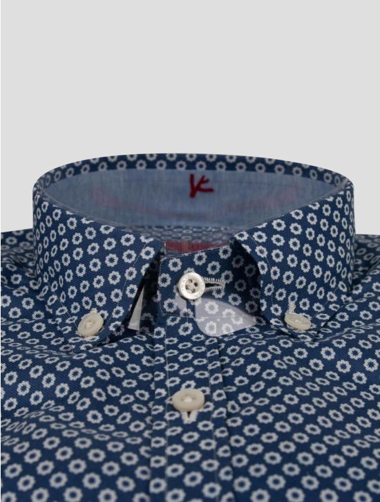 Isaia Isaia Blue Cotton Shirt Blue 001