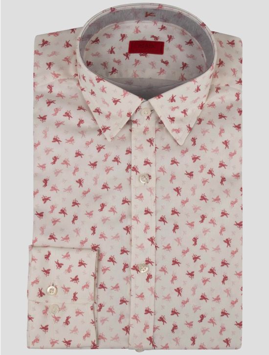 Isaia Isaia White Cotton Shirt White 000