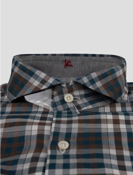 Isaia Isaia Multicolor Cotton Shirt Multicolor 001