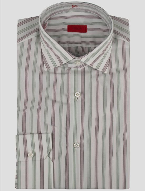 Isaia Isaia Multicolor Cotton Shirt Multicolor 000