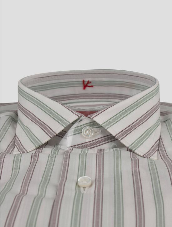 Isaia Isaia Multicolor Cotton Shirt Multicolor 001