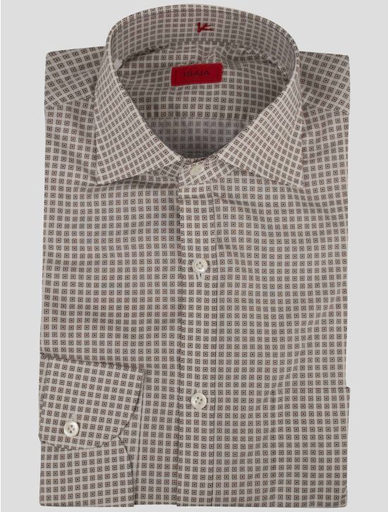 Isaia Isaia Multicolor Cotton Shirt Multicolor 000