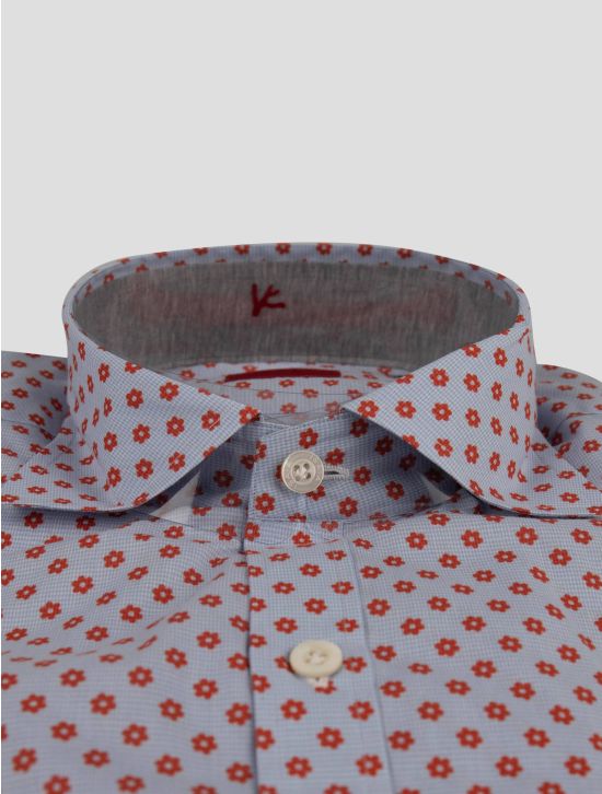 Isaia Isaia Multicolor Cotton Shirt Multicolor 001