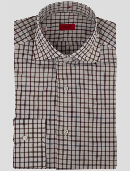 Isaia Isaia Multicolor Cotton Shirt Multicolor 000