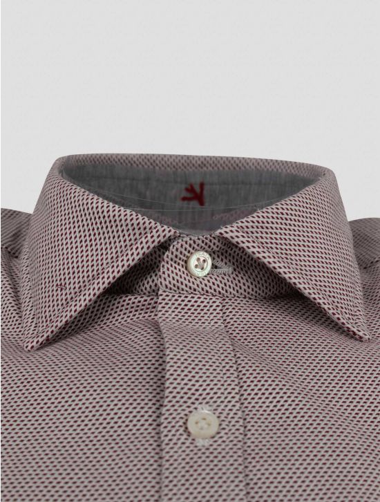 Isaia Isaia Brown Cotton Shirt Brown 001