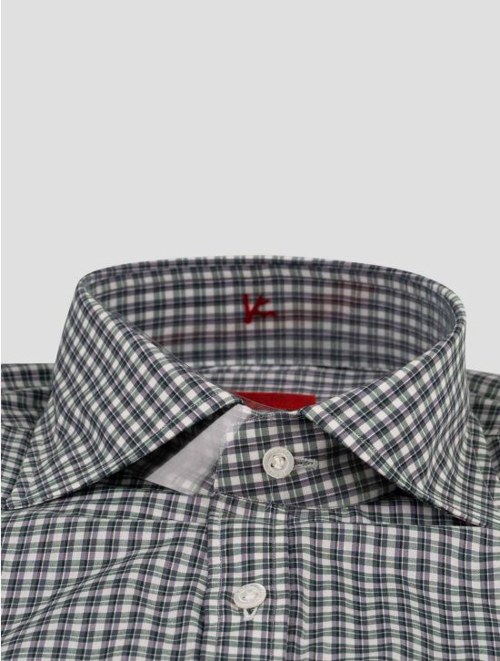 Isaia Isaia Multicolor Cotton Shirt Multicolor 001