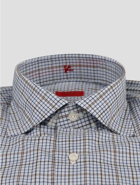 Isaia Isaia Multicolor Cotton Shirt Multicolor 001