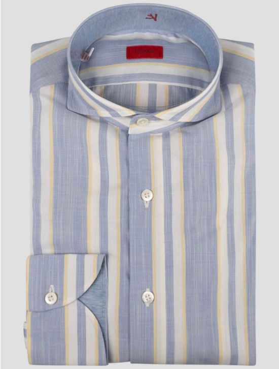 Isaia Isaia Multicolor Cotton Shirt Multicolor 000