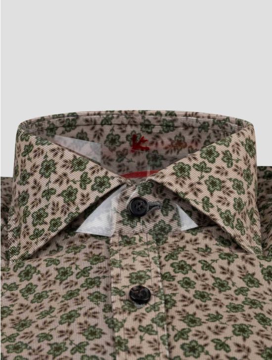 Isaia Isaia Multicolor Cotton Shirt Multicolor 001