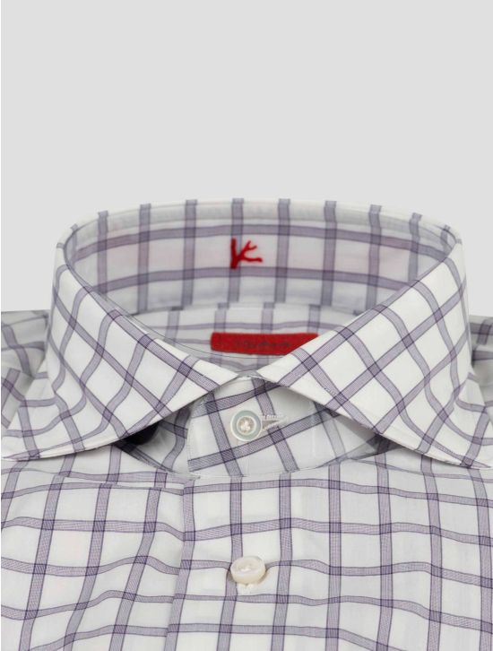 Isaia Isaia Multicolor Cotton Shirt Multicolor 001